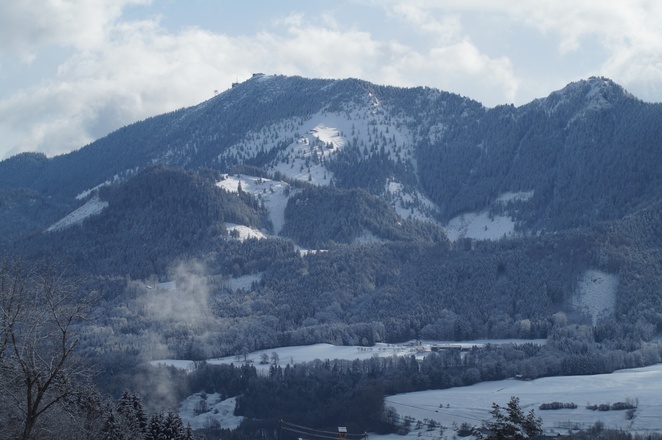 Ausblick zu unserem Hausberg Hochries