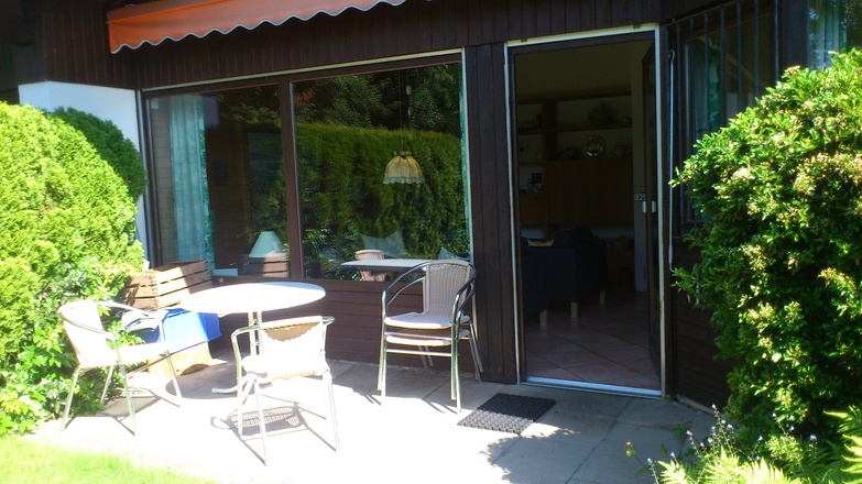 Terrasse Ferienwohnung Hurler