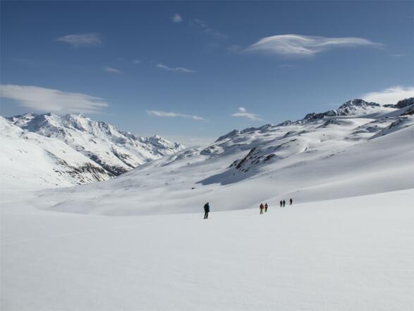 Skitour zur Ötzi Fundstelle