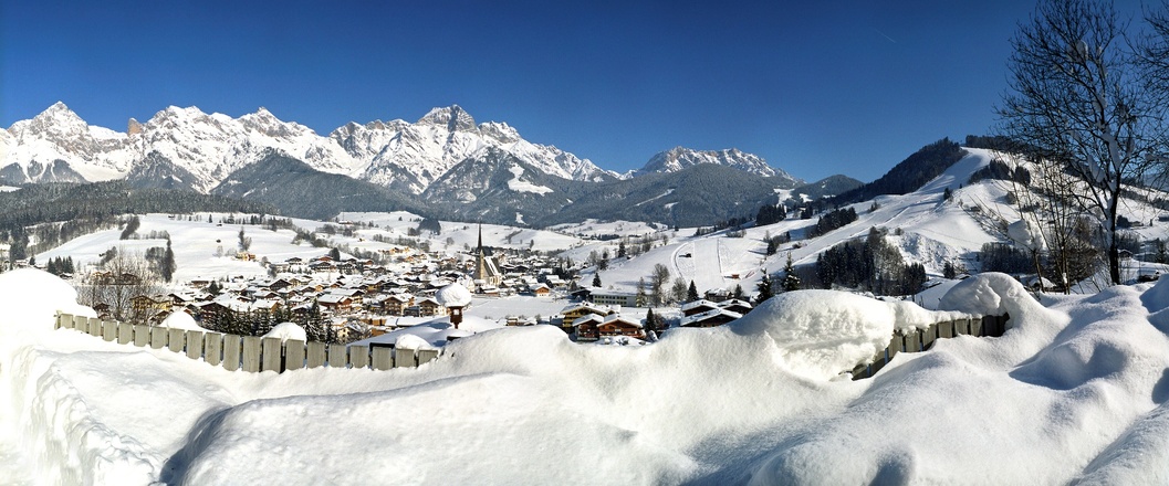Winter Panorama Maria Alm
