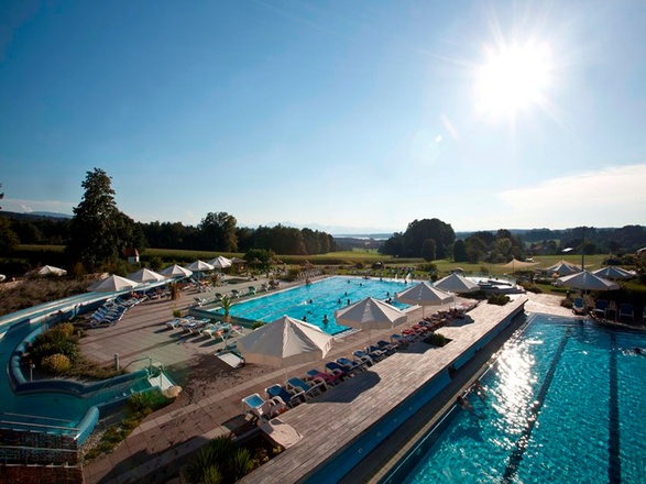 Außenbecken Chiemgau Thermen