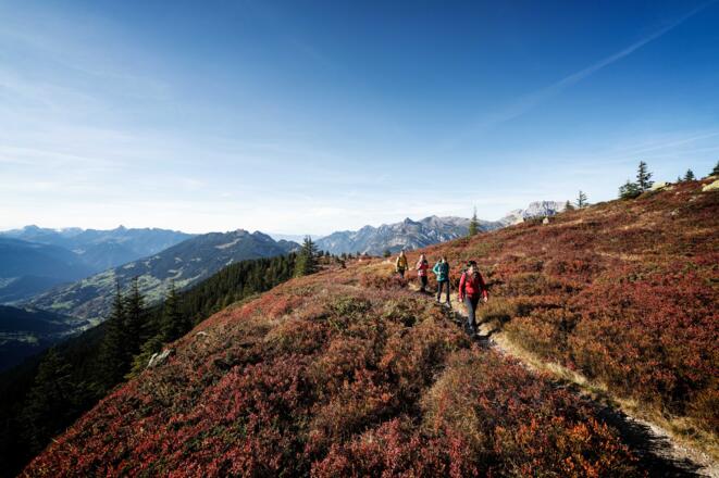 Herbstwanderung zum Muttjöchle