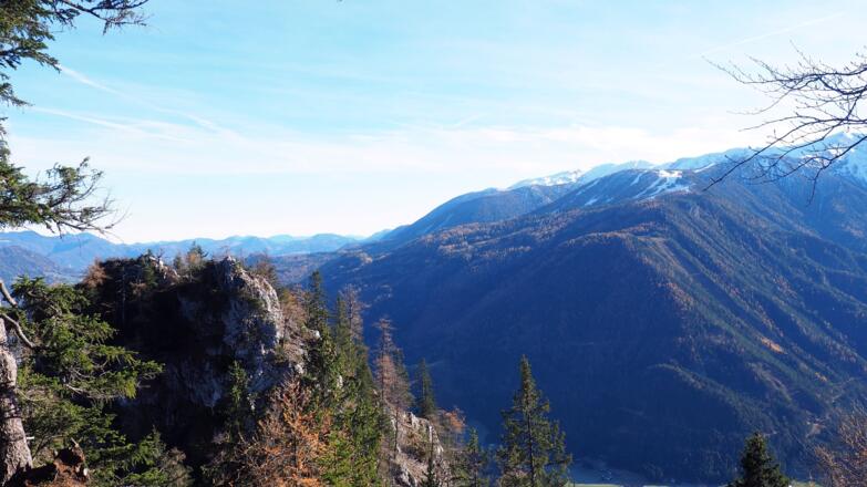 Auf Höhe Löckenkogel 1353m