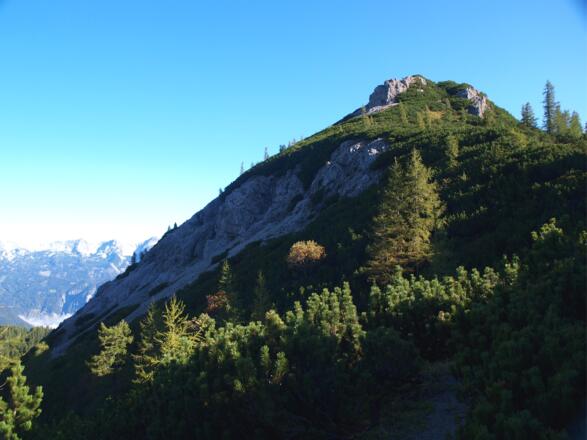 Türkenkarscharte 1.714m mit Kleiner Scheibe