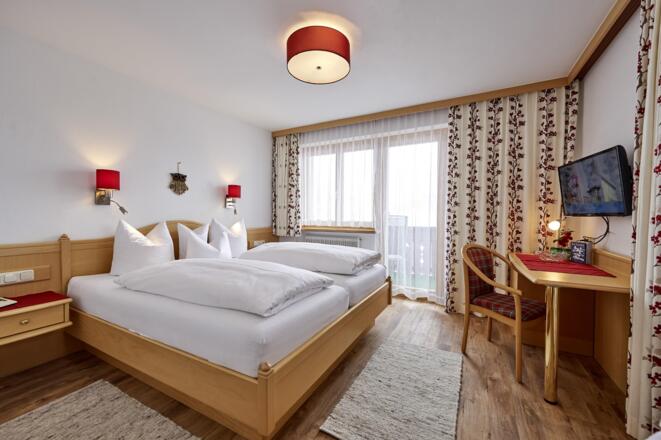 Doppelzimmer mit Balkon Bad / WC