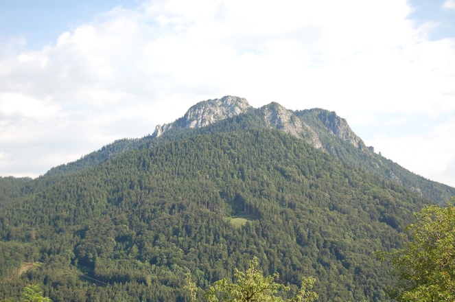 Ausblick vom Schoberhof zum Heuberg