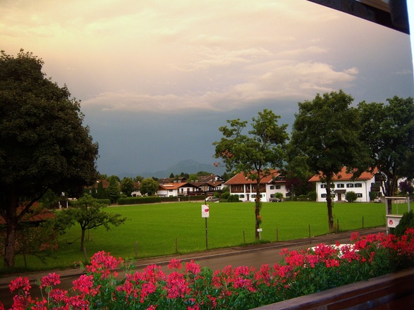 Balkonaussicht Ferienwohnung Neureiter