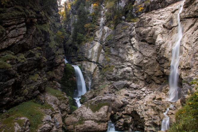 Wasserfall Waldbachstrub im Echerntal