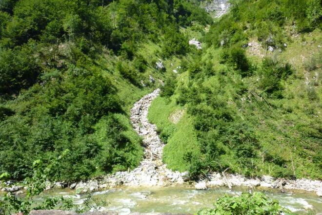 Koppentalwanderweg zwischen Obertraun und Bad Aussee