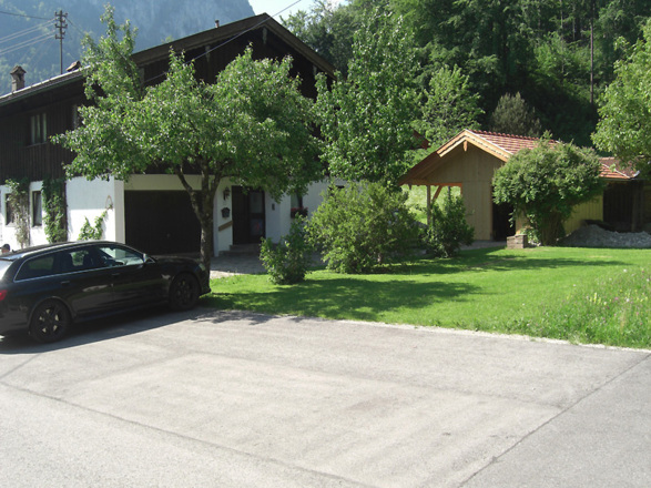 Parkplatz der Ferienwohnungen