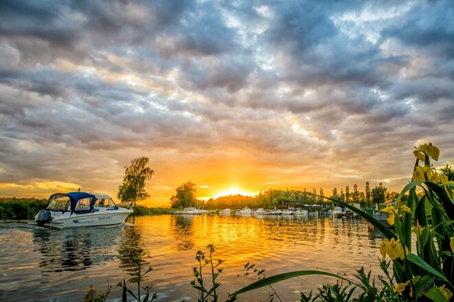Hafen Au an der Donau