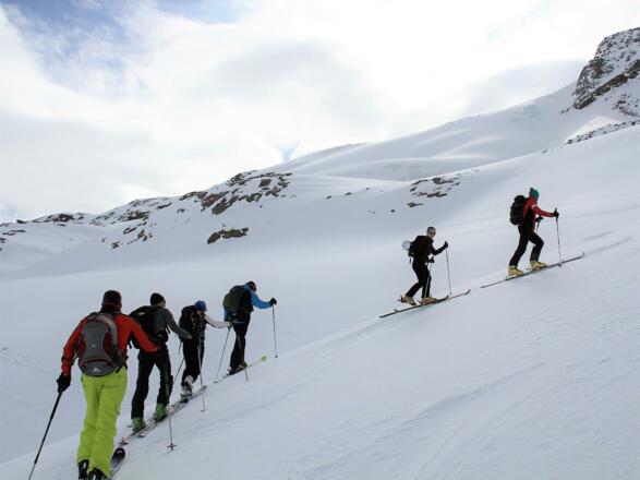 Skitour zur Ötzi Fundstelle
