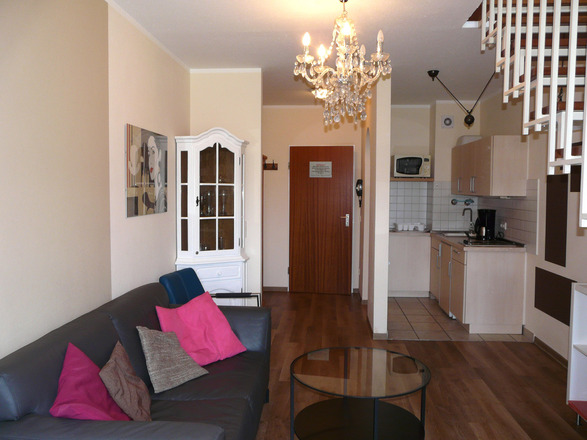 Wohnbereich und Küche