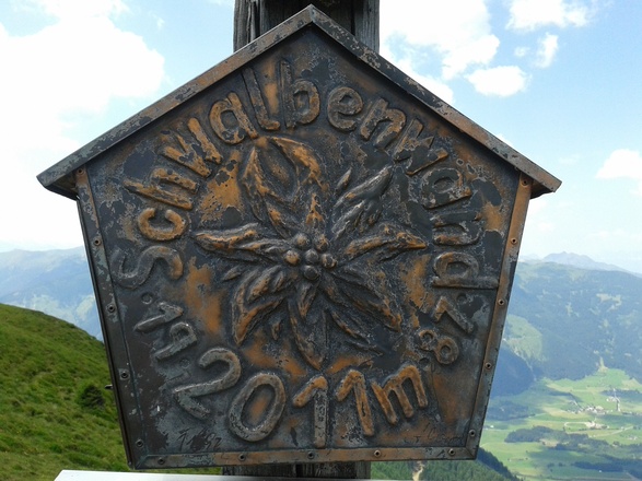 Schwalbenwand Gipfelkreuz