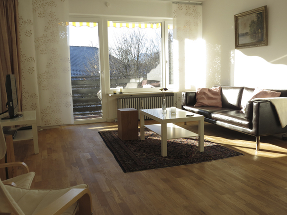 Wohnzimmer Ferienwohnung Focking