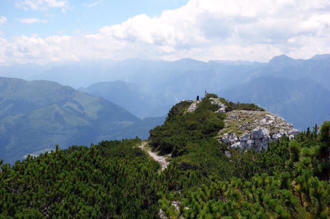 Helmesgupf 1630m, Aussichtsplattform