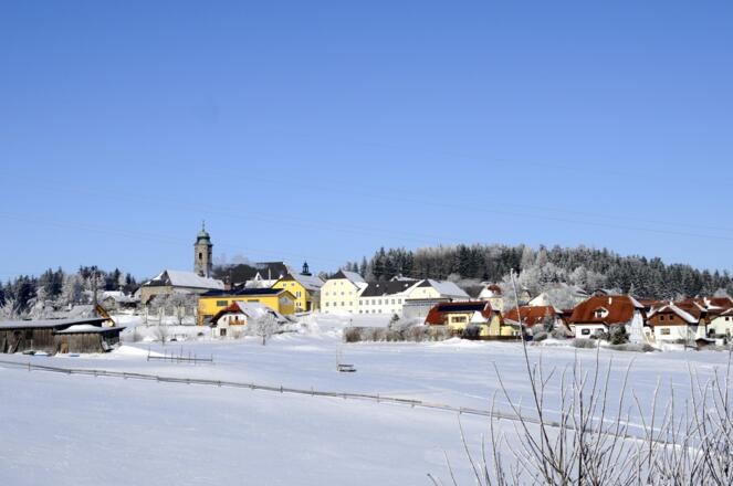 Blick auf Pfarrkirchen