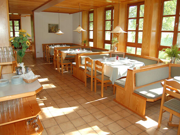 Frühstücks- und Abendbuffet