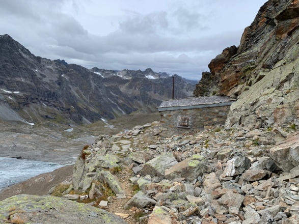 Zollhütte bei der "Roten Furka"