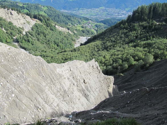 Das Schesatobel oberhalb von Bürserberg