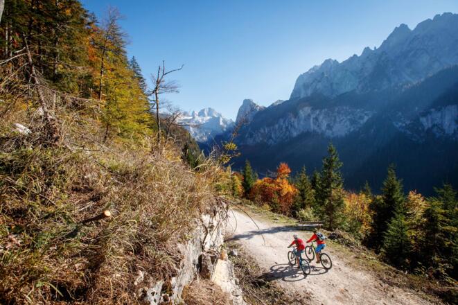 Mountainbiken in Gosau im Dachstein Salzkammergut
