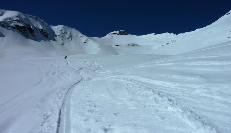 Richtung Schusterkogel