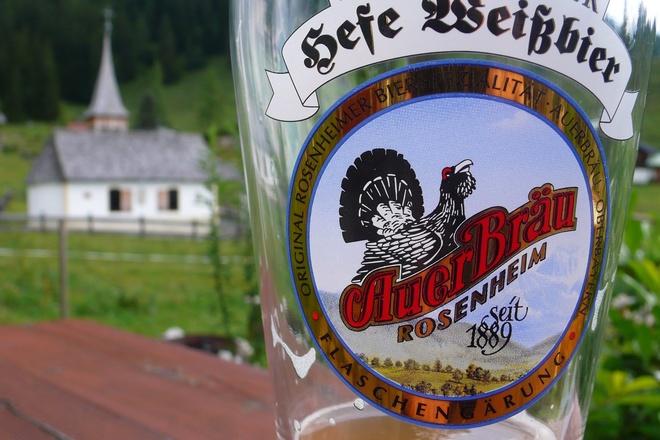 Blick ins Glas