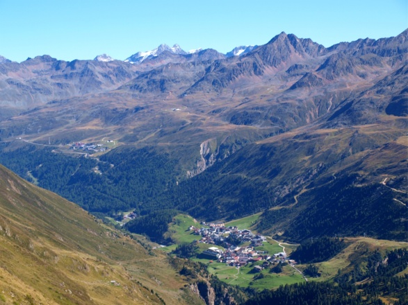 Obergurgl von oben
