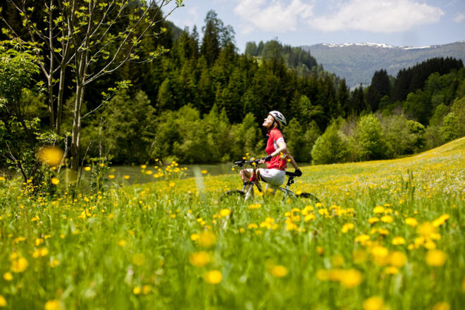 Die ersten Sonnenstrahlen im Frühling geniessen