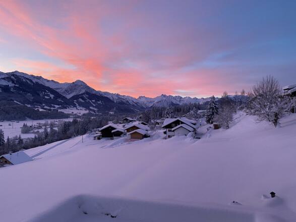 Morgenstimmung im Januar