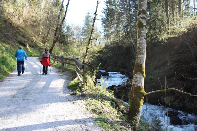 Spaziergang durch die Talbachklamm