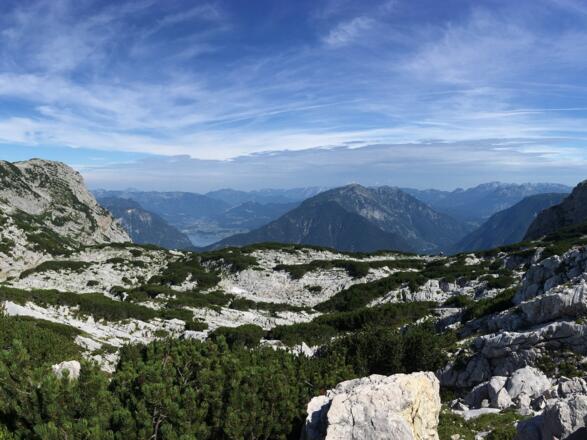 Fernblick beim Fotopoint Dachstein-Hai