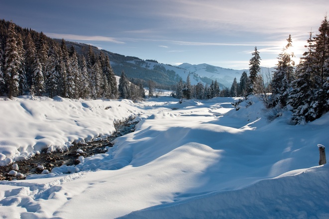 Traumhafter Winterlandschaft