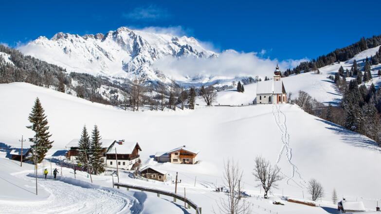 Winterlandschaft Dienten