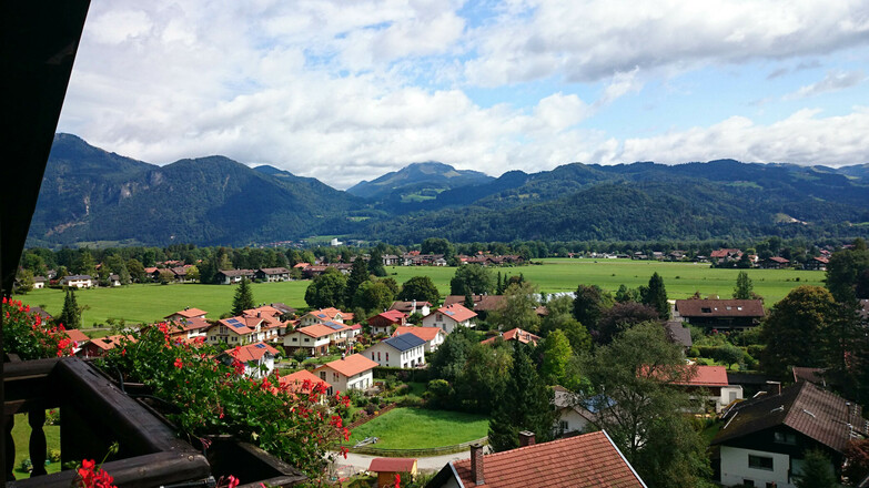 Herrlicher Blick auf die umliegenden Berge