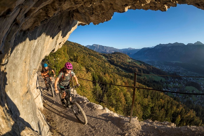 Ewige Wand Bad Goisern mit dem E-Bike