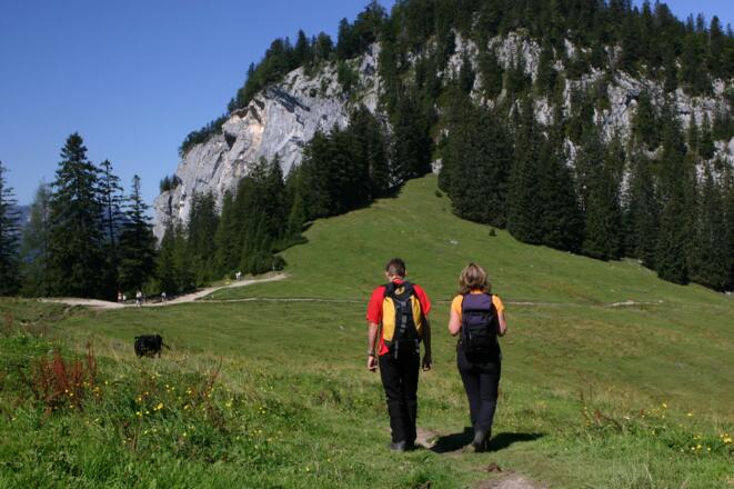 Wanderung zur Hütteneckalm