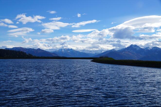 Bürglalm Speicherteich