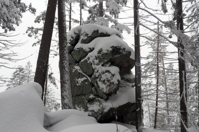 Felsformation um 960m