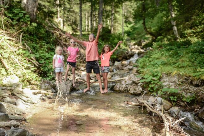 Familienwanderung