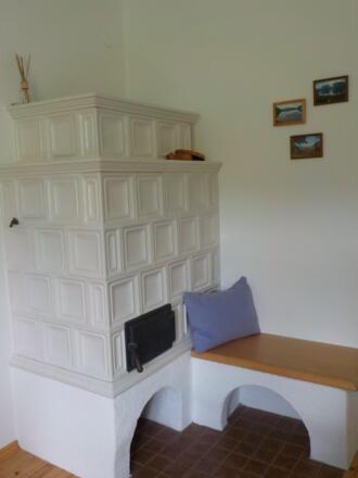 Ferienwohnung 2, Kachelofen