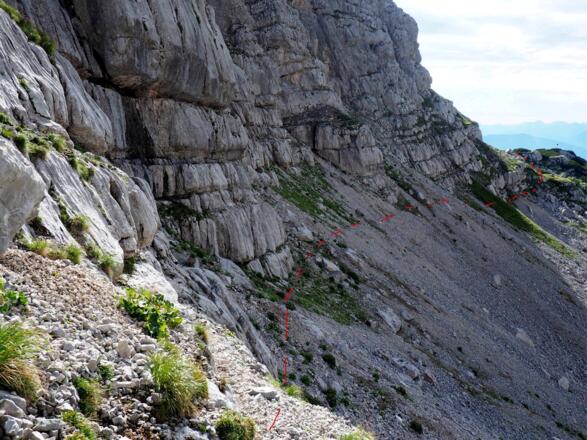 Von der Bergstation II (1862m) durchs Frauenkar