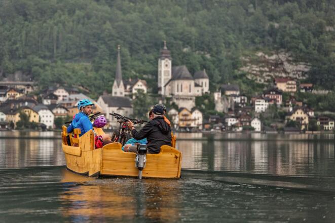 Mit der Plätte nach Hallstatt