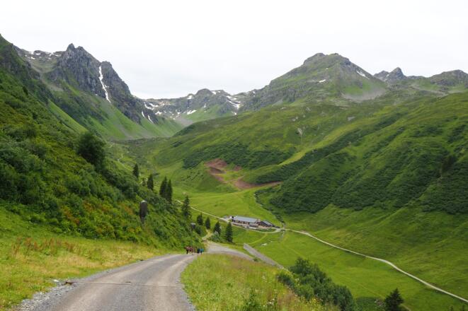 Weg von der Nova Stoba zur Alp Nova