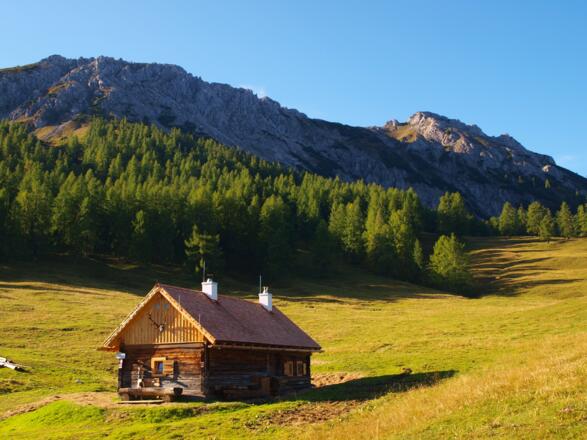 Jagdhütte auf 1.629 m