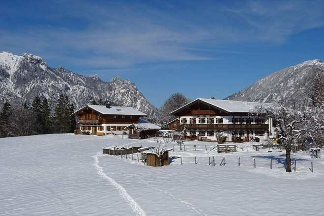 Winter auf unserem Bauernhof