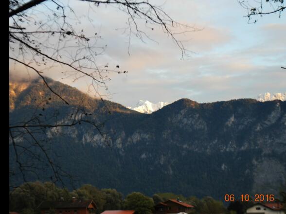 Blick vom Balkon