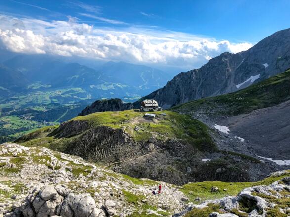 Blick auf das Guttenberghaus