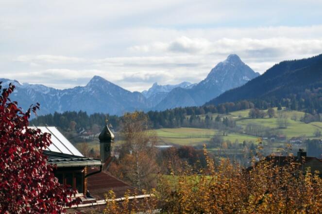 Blick aus der Wohnküche