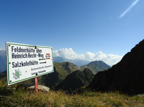 Zwischen Salzkofelhütte und Feldnerhütte